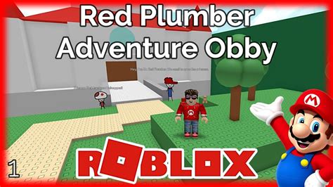 plumber adventure pt2|ROBLOX Red Plumber Adventure Obby! Part 2